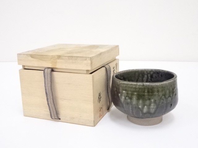 JAPANESE TEA CEREMONY / CHAWAN(TEA BOWL) / BLACK GLAZE